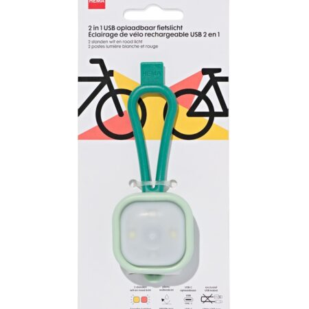 HEMA USB fietslampje voor- en achter | HEMA