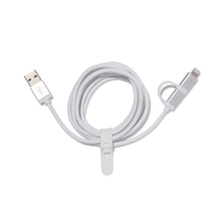 USB laadkabel 8-pin & type C