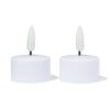 HEMA Uitbreidingsset oplaadbare led theelichtjes - 2 stuks (wit) | HEMA
