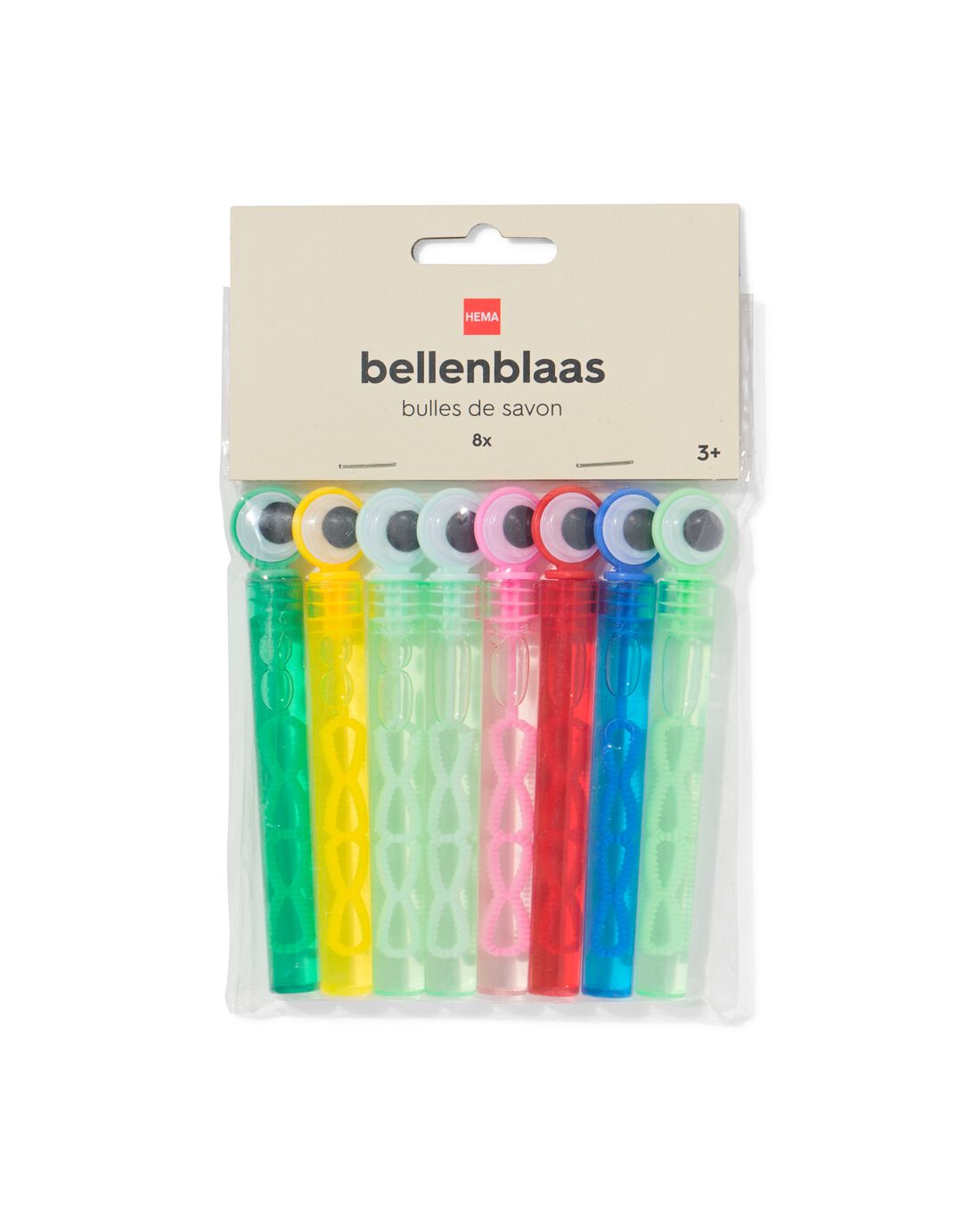 HEMA Uitdeel bellenblaas monster 288ml - 8 stuks | HEMA