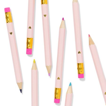 HEMA Uitdeel potlooden prinses - 8 stuks (roze) | HEMA