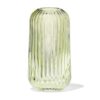 HEMA Vaas voor geurstokjes ⌀5.5x11cm glas ribbel lichtgroen (lichtgroen) | HEMA