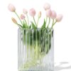 HEMA Vaas ⌀20x28cm glas ovaal transparant (transparant) | HEMA