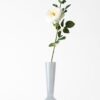 Vaas ⌀8x20cm Zwier glas blauw