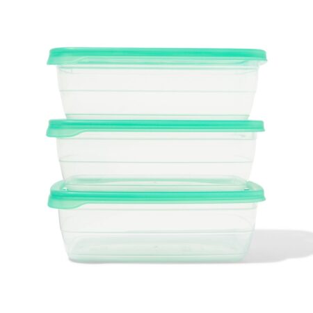 Vershoudbakjes 1.2L - 3 stuks