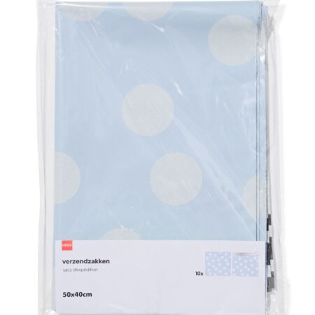 HEMA Verzendzakken 50x40cm stippen - 10 stuks | HEMA