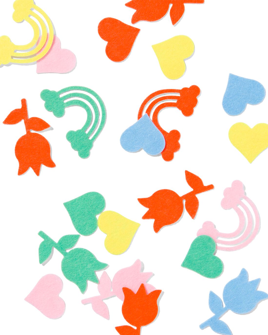 HEMA Viltstickers figuren - 90 stuks | HEMA