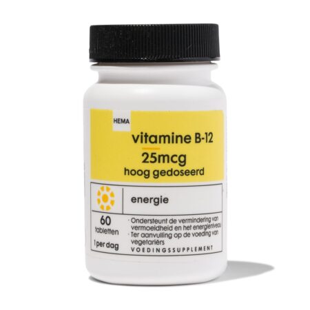 HEMA Vitamine B-12 25mcg - 60 stuks | HEMA