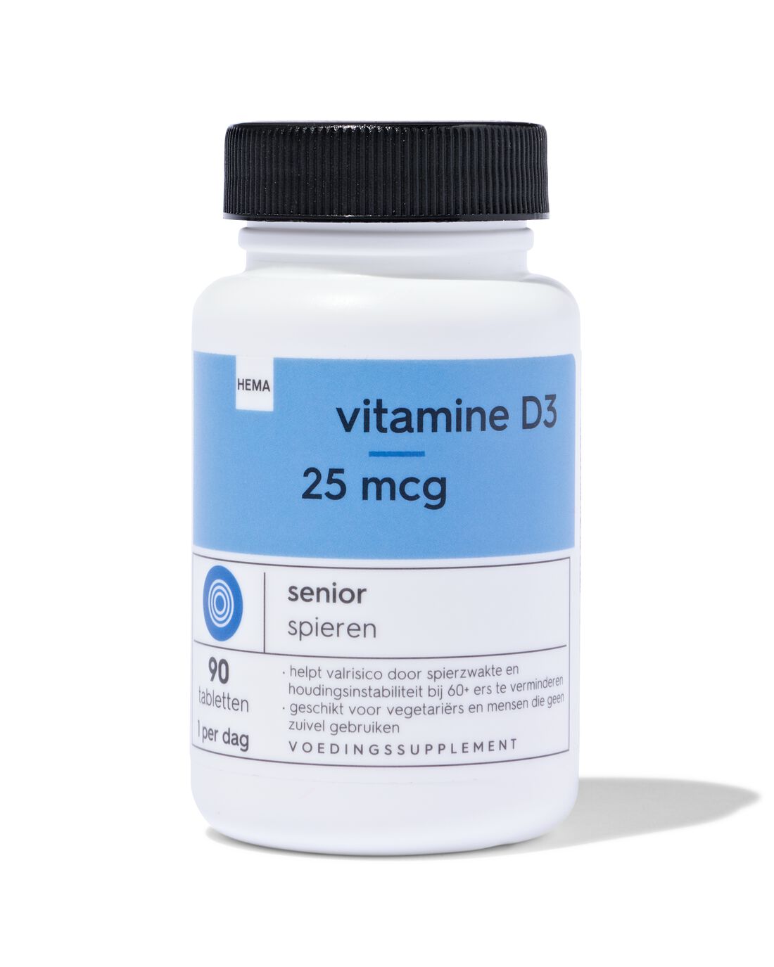 HEMA Vitamine D3 25mcg 90 stuks | HEMA