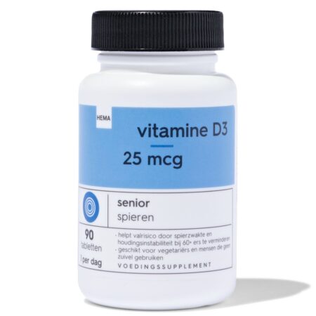 HEMA Vitamine D3 25mcg 90 stuks | HEMA