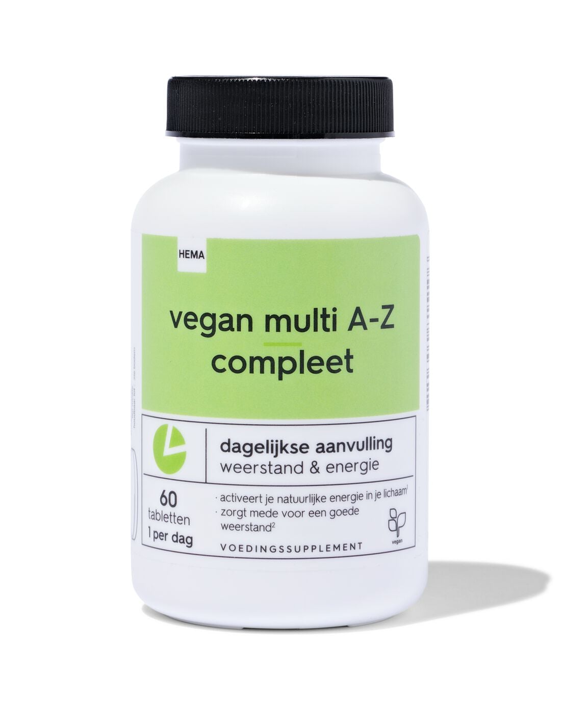 HEMA Vitamine vegan multi A-Z compleet 60 stuks | HEMA