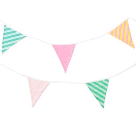 HEMA Vlaggenlijn 8m stof kleur (multicolor) | HEMA