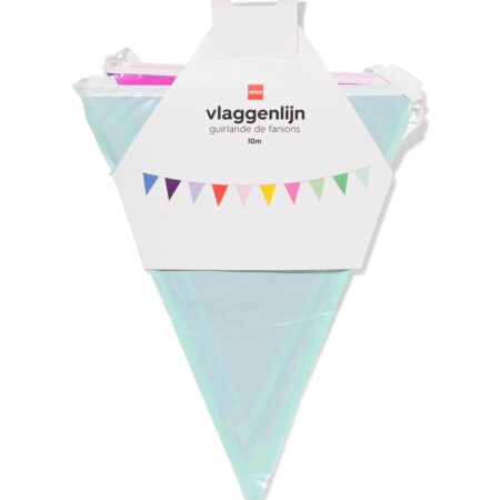 HEMA Vlaggenlijn meerkleurig 10m (multicolor) | HEMA