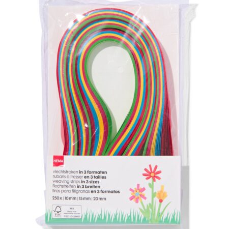 HEMA Vlechtstroken 250 stuks | HEMA