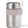 Voedselcontainer 450ml rvs (grijs metallic)