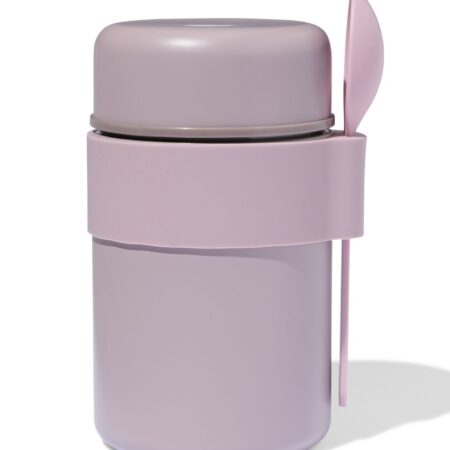HEMA Voedselcontainer 450ml rvs roze (roze) | HEMA