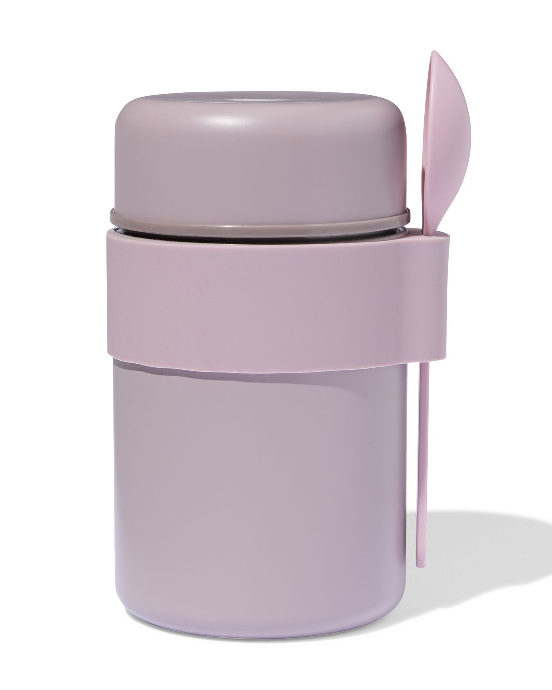 HEMA Voedselcontainer 450ml rvs roze (roze) | HEMA
