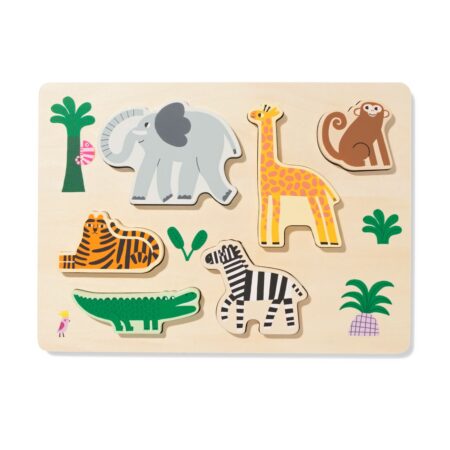 HEMA Voelpuzzel 30x22cm wild hout | HEMA