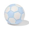 HEMA Voetbal maat 2 15cm wit-blauw | HEMA