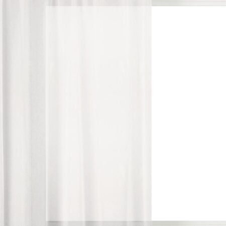 Voile transparant ivoor 300cm (ivoor)