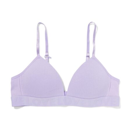 HEMA Voorgevormde bh zonder beugel lavendel (lavendel) | HEMA