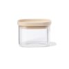 HEMA Voorraad bus 470ml glas met deksel (transparant) | HEMA
