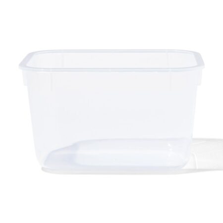 HEMA Voorraadbakje maat L 3100ml kunststof zonder deksel (semi transparant) | HEMA
