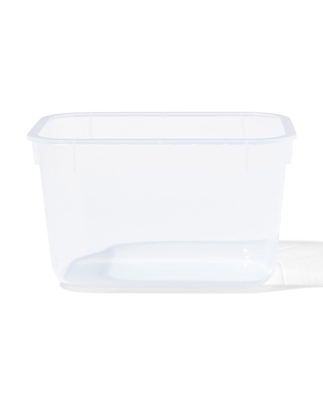 HEMA Voorraadbakje maat L 3100ml kunststof zonder deksel (semi transparant) | HEMA