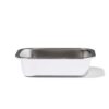 Voorraadbakje maat M 630ml RVS zonder deksel (grijs metallic)