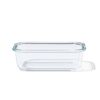 HEMA Voorraadbakje maat M 630ml glas zonder deksel (transparant) | HEMA