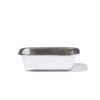 HEMA Voorraadbakje maat S 370ml RVS zonder deksel (grijs metallic) | HEMA