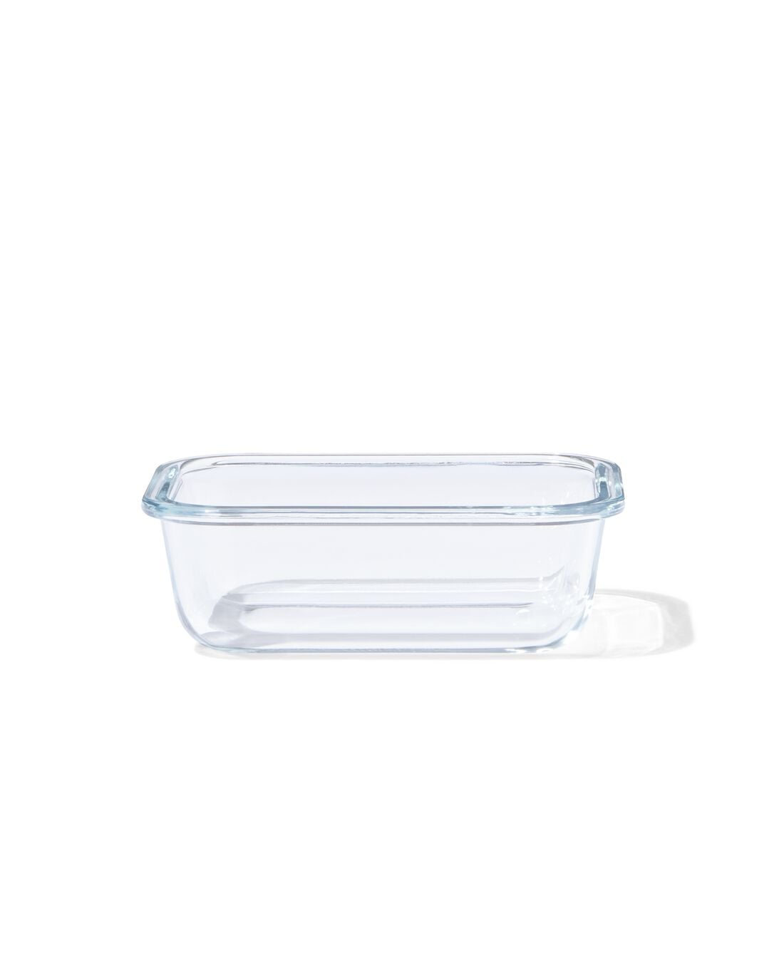 HEMA Voorraadbakje maat S 370ml glas zonder deksel (transparant) | HEMA
