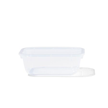 HEMA Voorraadbakje maat S 430ml kunststof zonder deksel (semi transparant) | HEMA
