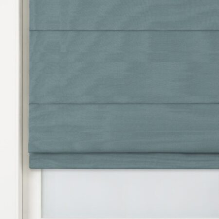 HEMA Vouwgordijn Amsterdam verduisterend aqua (aqua) | HEMA