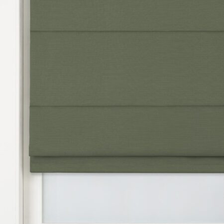 HEMA Vouwgordijn Amsterdam verduisterend legergroen (legergroen) | HEMA