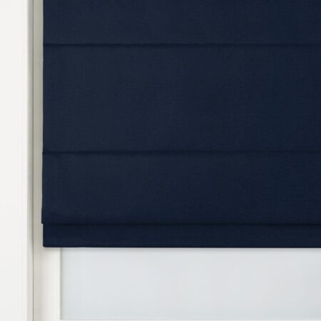 Vouwgordijn Antwerpen verduisterend donkerblauw
