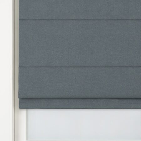 Vouwgordijn Brussel verduisterend donkerblauw (blauw)
