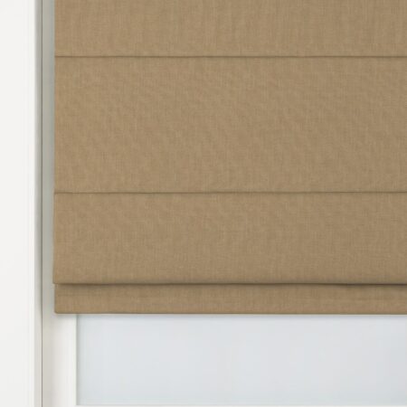 HEMA Vouwgordijn Calais gerecycled okergeel (okergeel) | HEMA