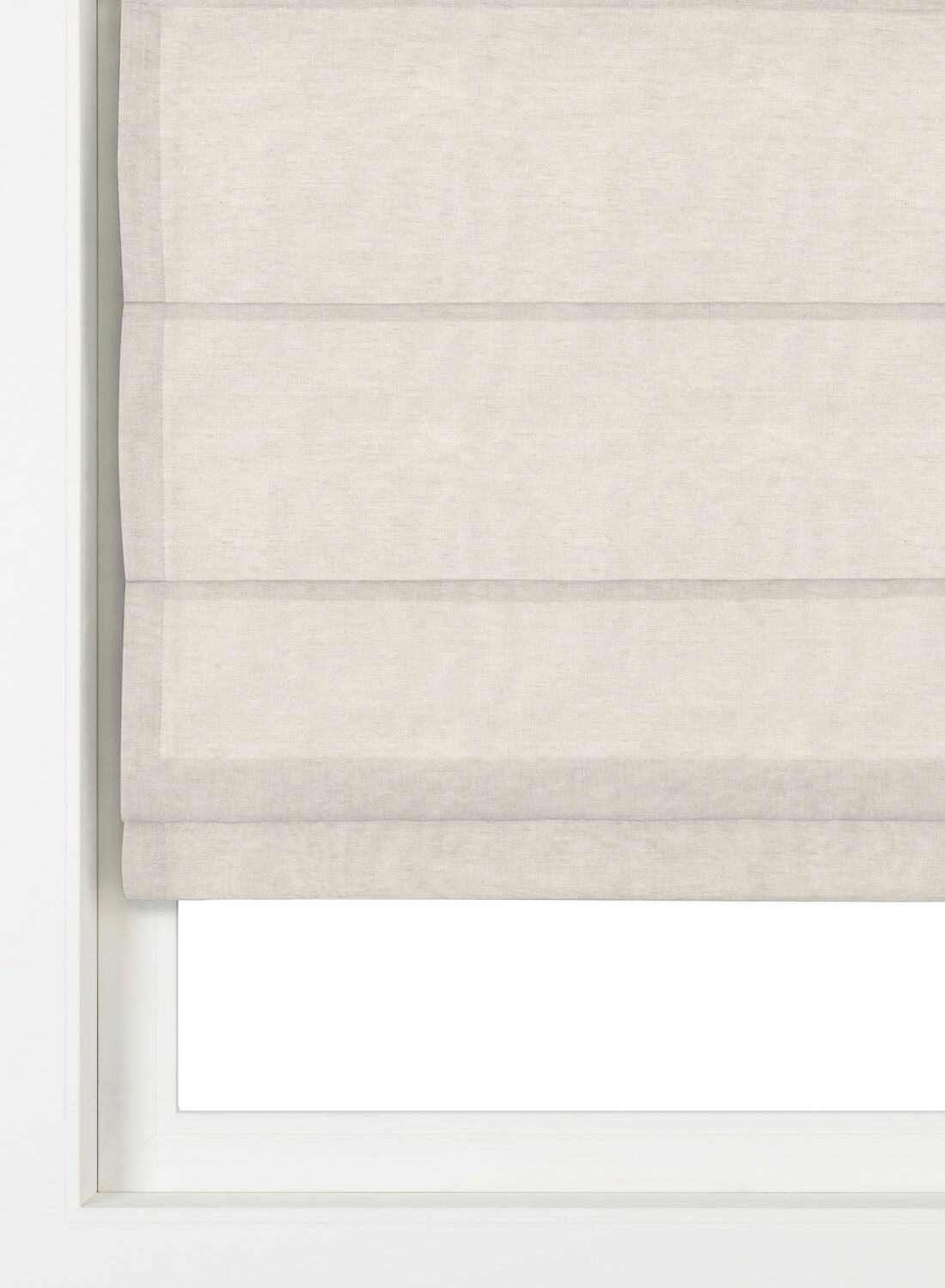 HEMA Vouwgordijn Forli naturel (naturel) | HEMA