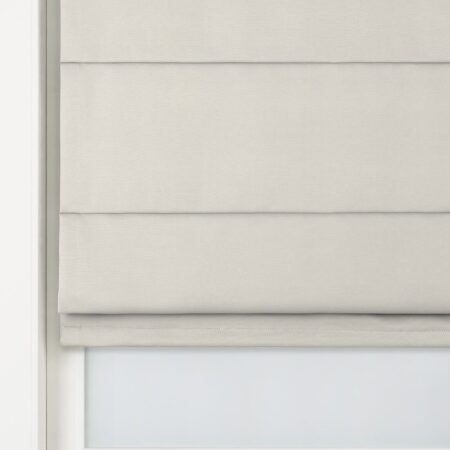 HEMA Vouwgordijn satijn creme (creme) | HEMA