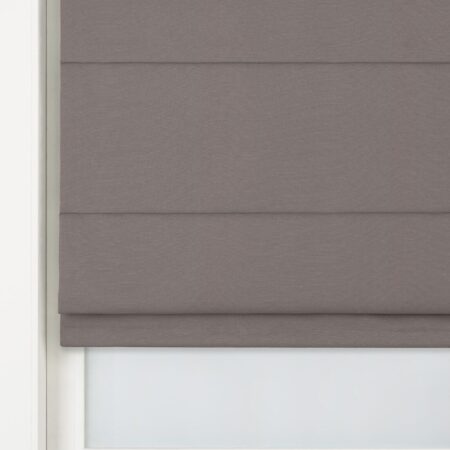 HEMA Vouwgordijn taft Veghel aubergine (aubergine) | HEMA