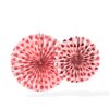 HEMA Waaiers hart roze - 2 stuks (rood) | HEMA