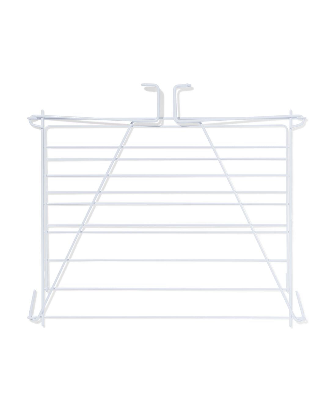 HEMA Wanddroogrek 57x48x3.5cm metaal wit | HEMA