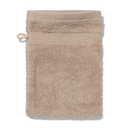 HEMA Washand zware kwaliteit taupe (taupe) | HEMA