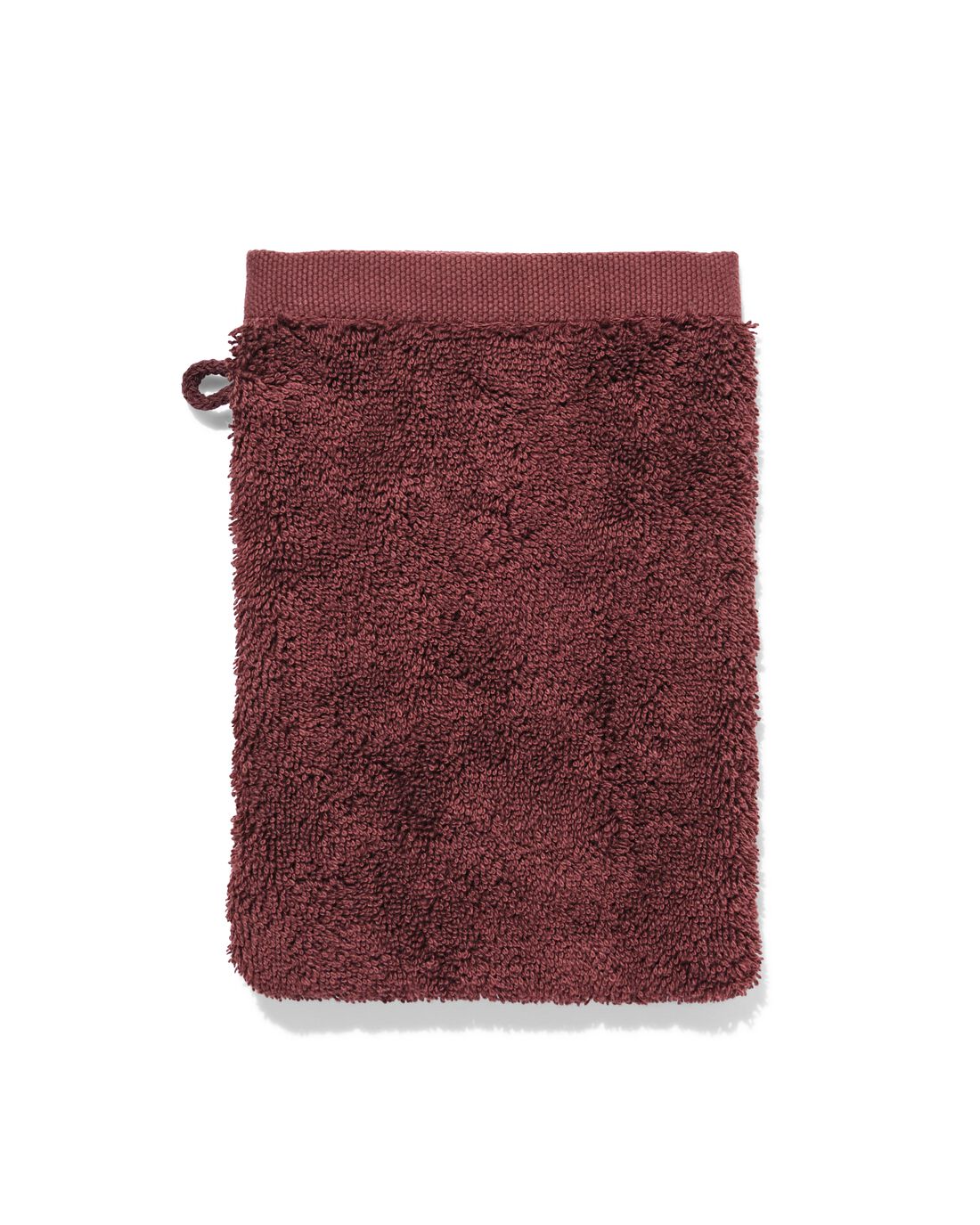 HEMA Washandje 16x21cm hotelkwaliteit extra zacht bordeauxrood (bordeauxrood) | HEMA