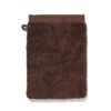 HEMA Washandje 16x21cm hotelkwaliteit extra zacht donkerbruin (donkerbruin) | HEMA
