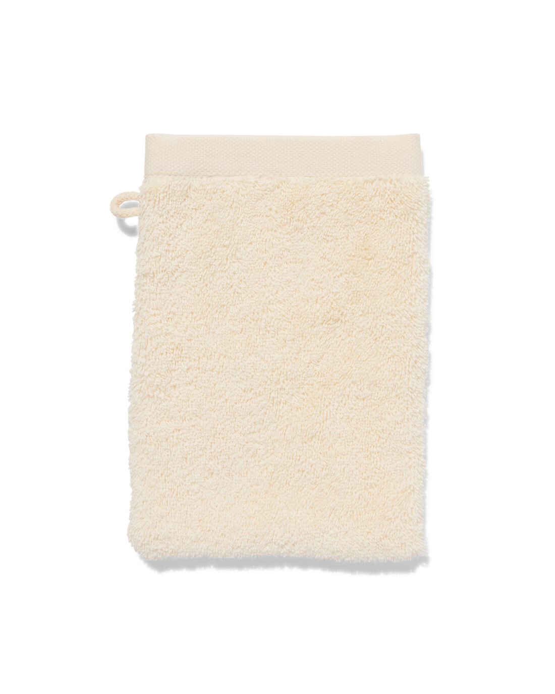 HEMA Washandje 16x21cm hotelkwaliteit extra zacht ivoor (ivoor) | HEMA