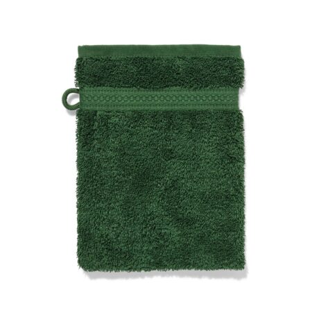 HEMA Washandje 16x21cm zware kwaliteit bosgroen (bosgroen) | HEMA
