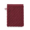 HEMA Washandje 16x21cm zware kwaliteit diagonaal bordeauxrood (bordeauxrood) | HEMA