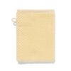 HEMA Washandje 16x21cm zware kwaliteit diagonaal lichtgeel (lichtgeel) | HEMA